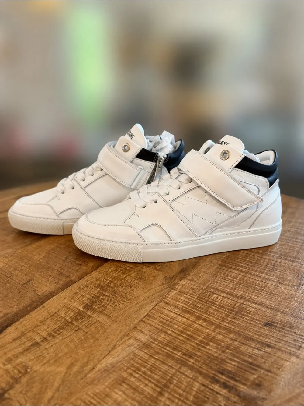 NIB Zadig & Voltaire Women’s Mid Flash Sneakers, Size 40
